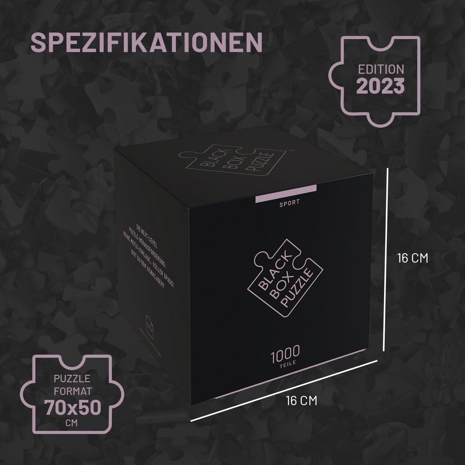 Пазл MiSu Games Black Box Sport 2023 Edition 1000 деталей сюрприз-мотив без шаблона экстра-сложный, фото №8