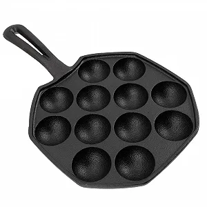 Форма для випікання чавунна для равликів з ручкою та аксесуарами - Фото 1