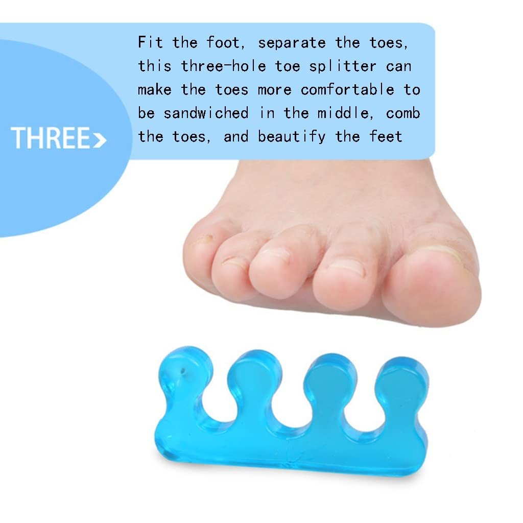 Гелеві роздільники для пальців ніг для перекриваючихся пальців ніг, фото №9