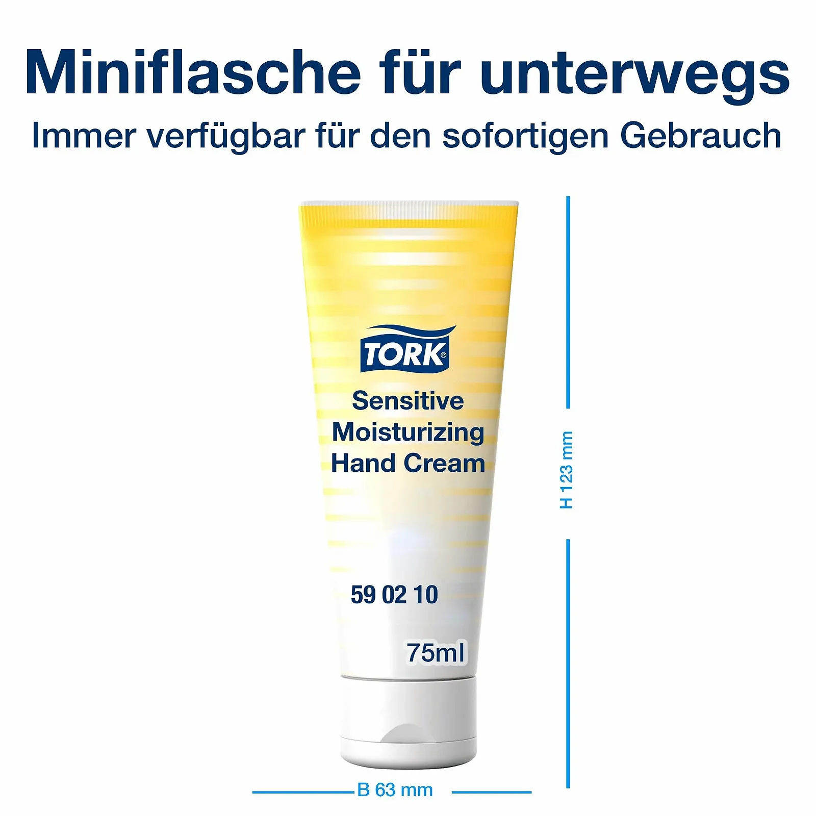 Крем для рук Tork Зволожуючий для чутливої шкіри, без запаху, 75 мл, фото №5
