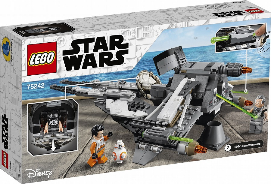 Конструктор LEGO Star Wars Перехватчик СИД Чёрного аса 75242, фото №1