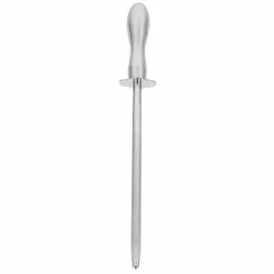 Мусат VANZACK З нержавіючої сталі, багатофункціональний, із закругленими краями - Фото 1