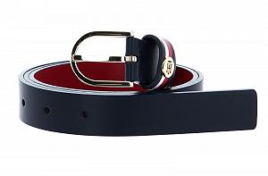 Ремень TOMMY HILFIGER Classic 2.5 W80 Desert Sky/Regatta Red, Desert Sky / Regatta Red - Фото 1