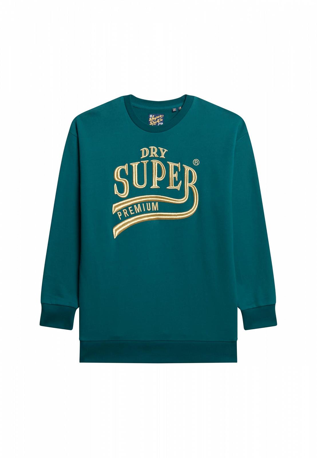 Платье-свитшот Superdry Luxe Metallic Logo, фото №1