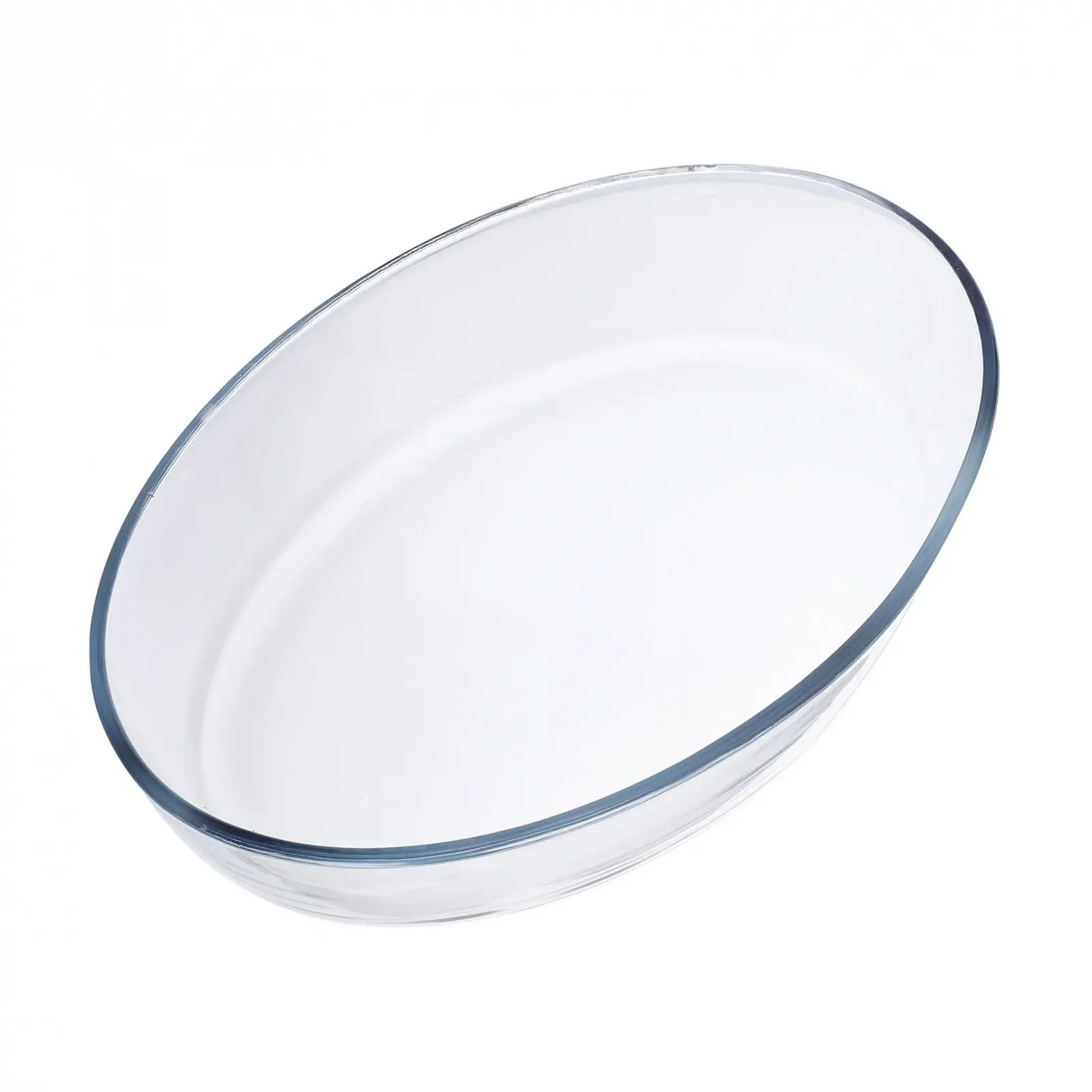 Противень для запекания термостойкий из закаленного стекла для микроволновой печи и посудомоечной машины, фото №1