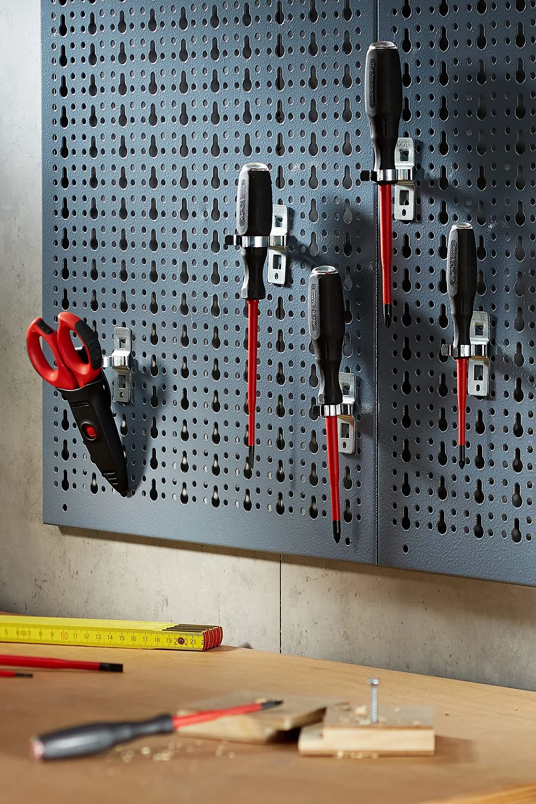 Набір викруток та ножиць F1 Intercable AO1714 8 предметів Червоний, фото №5