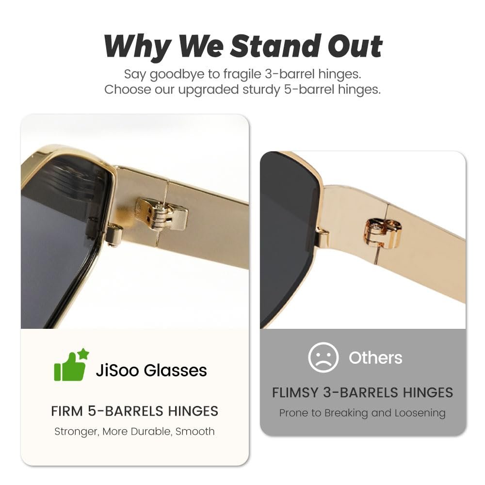 Солнцезащитные очки Овальные JiSoo Ретро Поляризованные Женские 90-х Стиль Модные, фото №4