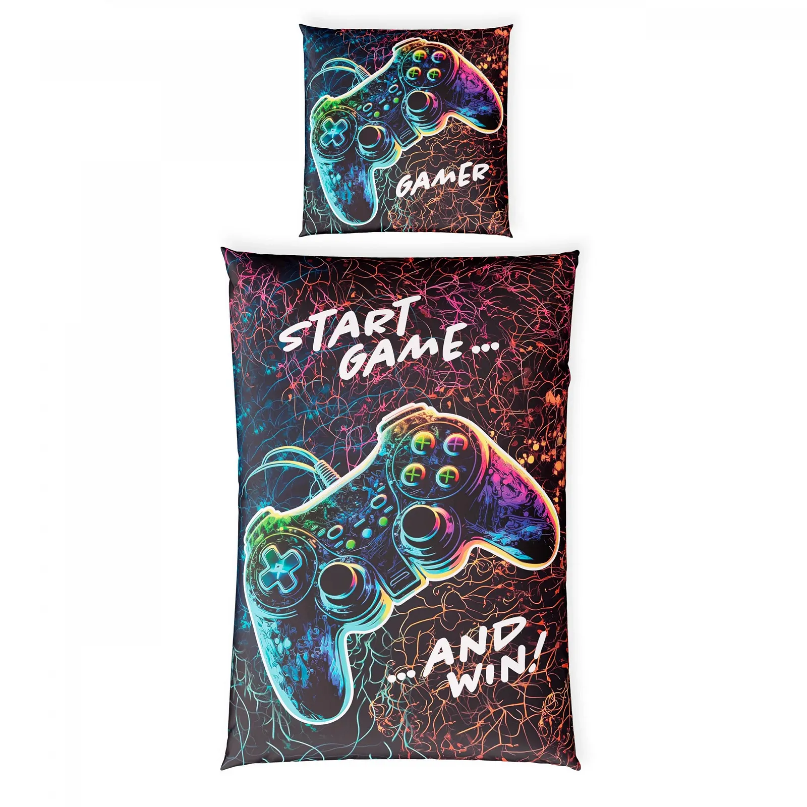 Детское постельное белье Carpe Sonno 135 x 200 см, игровой мотив, светящееся в темноте, фото №9 Детское постельное белье Carpe Sonno 135 x 200 см, игровой мотив, светящееся в темноте, фото №9