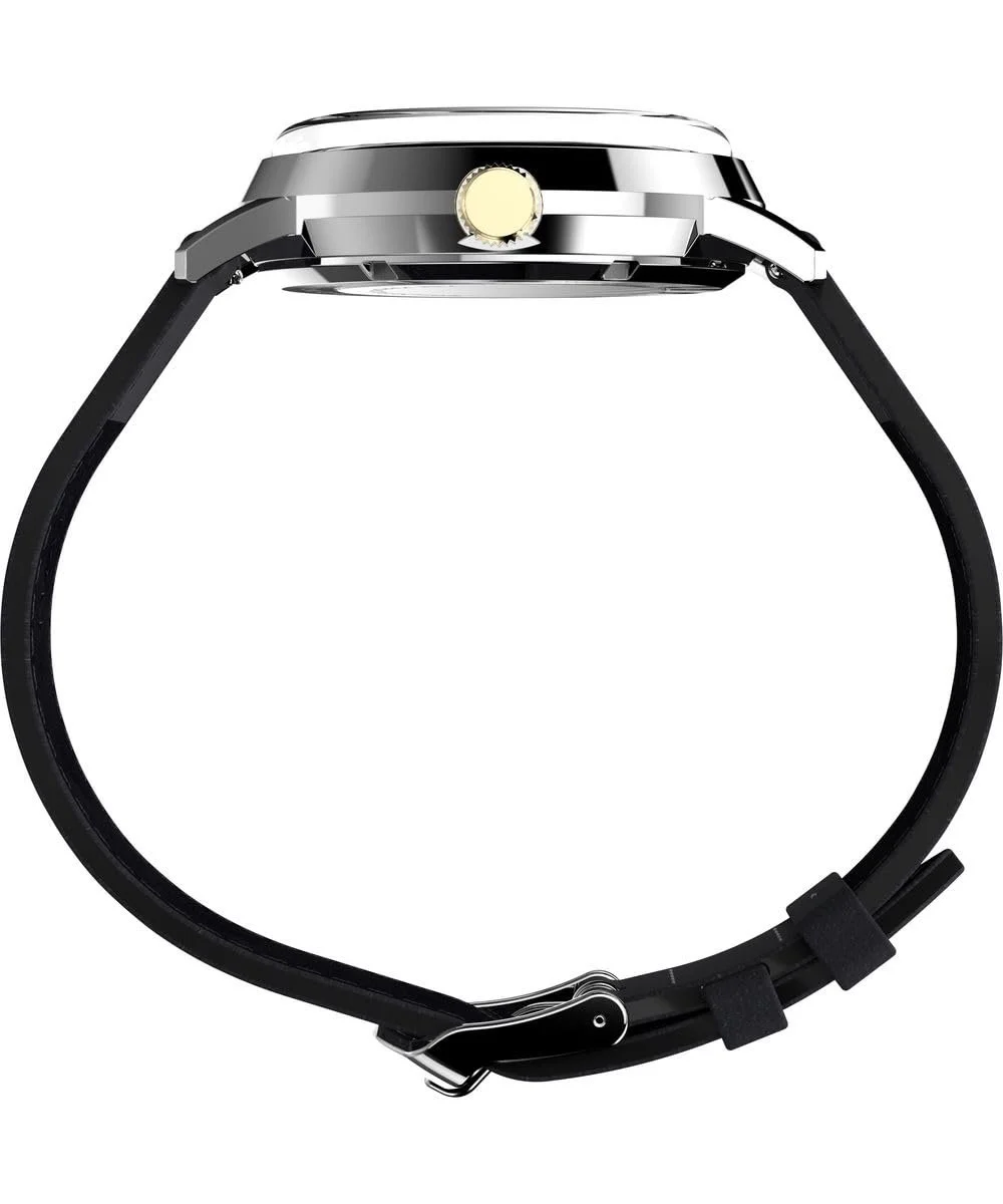 Часы Timex Marlin Automatic Automatic для мужчин с аналоговым дисплеем и кожаным ремешком, фото №2 Часы Timex Marlin Automatic Automatic для мужчин с аналоговым дисплеем и кожаным ремешком, фото №2