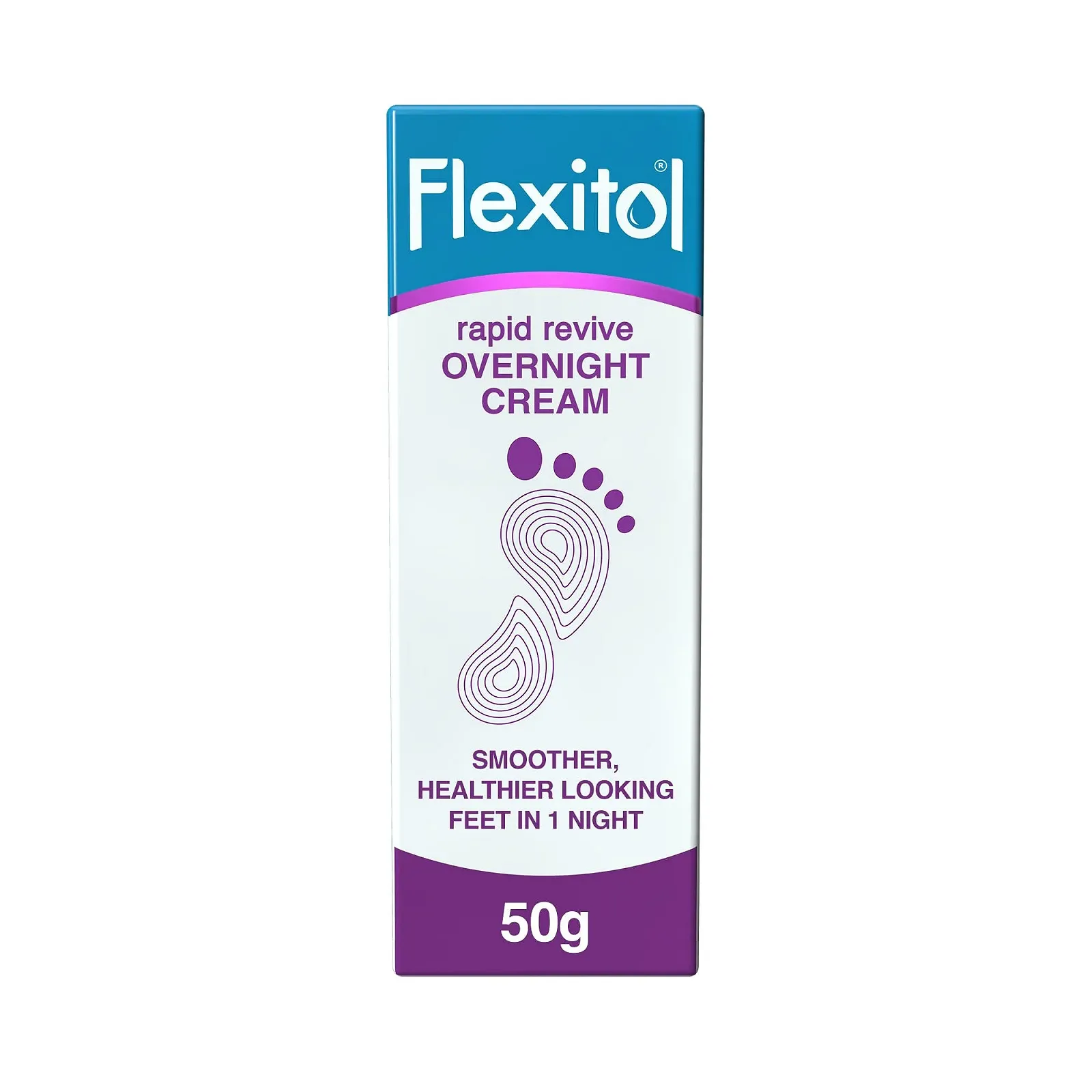 Крем для ног Flexitol Rapid Revive Overnight 30% мочевины для сухой и грубой кожи, фото №1