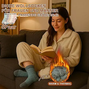 Шкарпетки Жіночі Плюшеві (5 пар) Coral Fleece Розмір 36-42 synthetic.ua - Фото 1