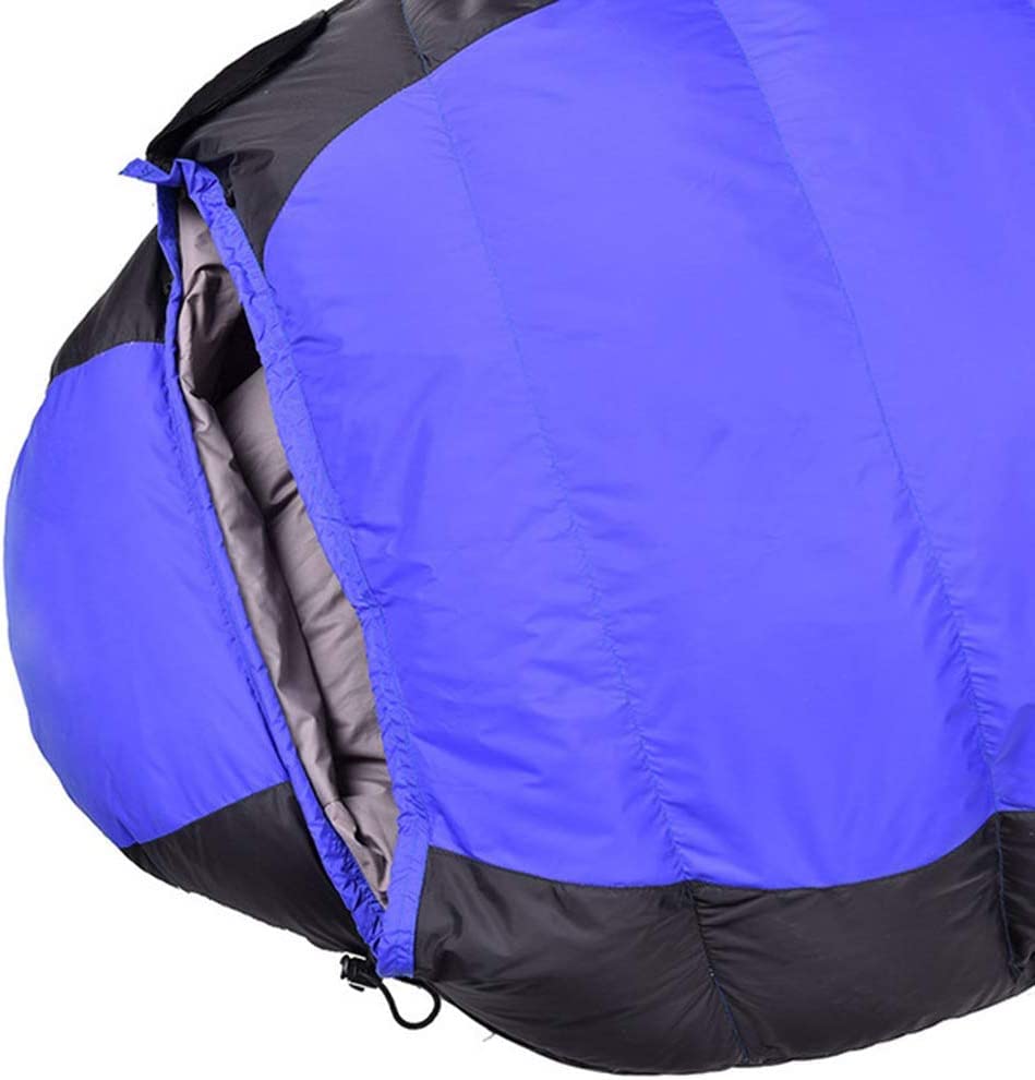 Спальний мішок мумія Warmer Winterschlafsack для дорослих синій, фото №6
