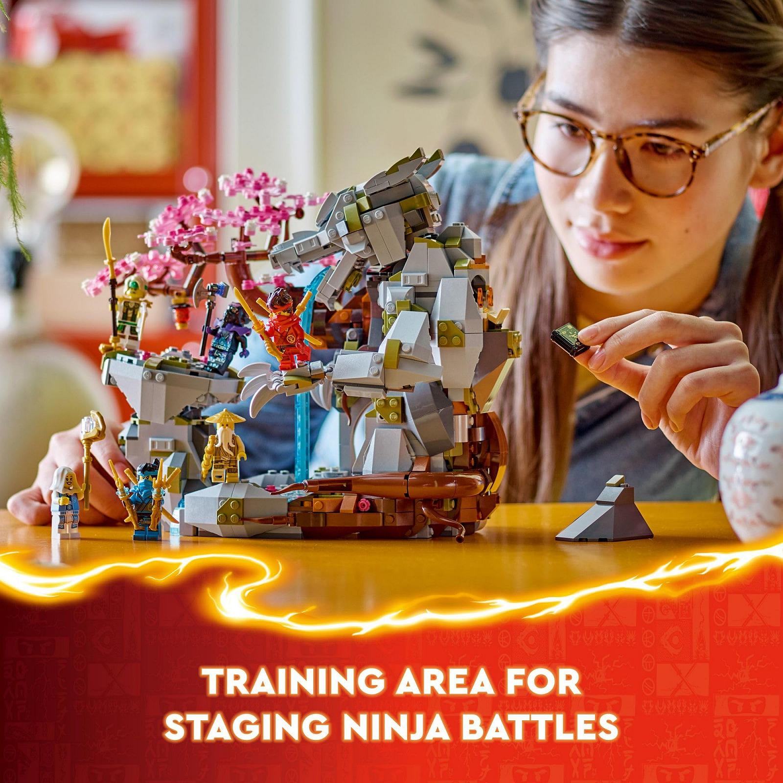 Конструктор LEGO Ninjago 71819 Дракон Кам'яний Храм з 6 фігурками ніндзя, фото №4