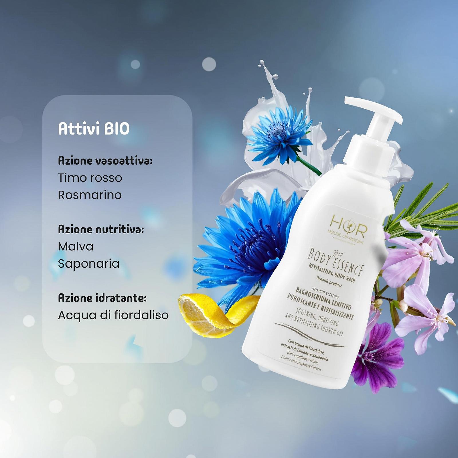 Органічний гель для душу HoR Soothing and Revitalising 300 мл, фото №3 Органічний гель для душу HoR Soothing and Revitalising 300 мл, фото №3