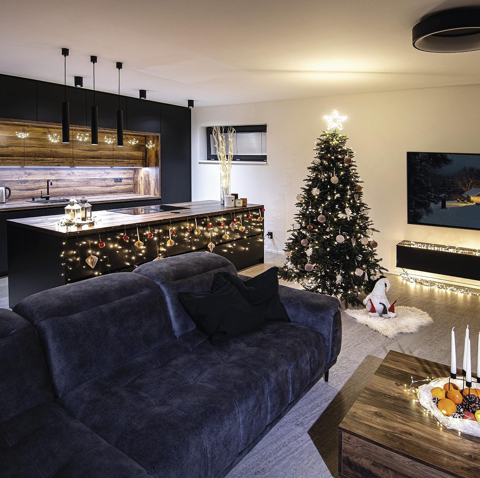 LED Гірлянда EMOS 8 м 400 LED Теплий Білий, фото №5