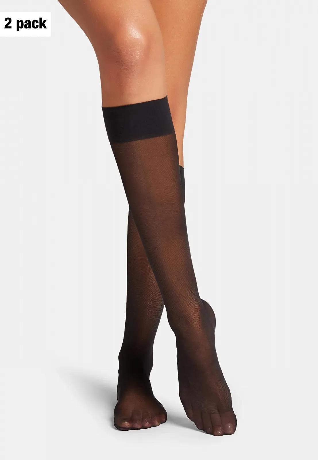 Панчохи до колін Wolford Satin Touch (3 пари), фото №2