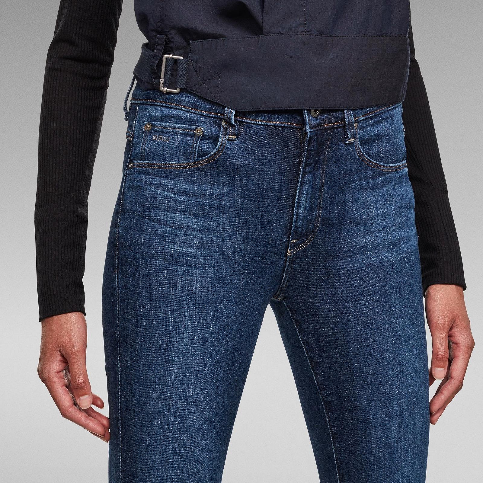 Женские джинсы G‑STAR RAW 3301 Skinny Medium Blue Aged - 25, фото №4