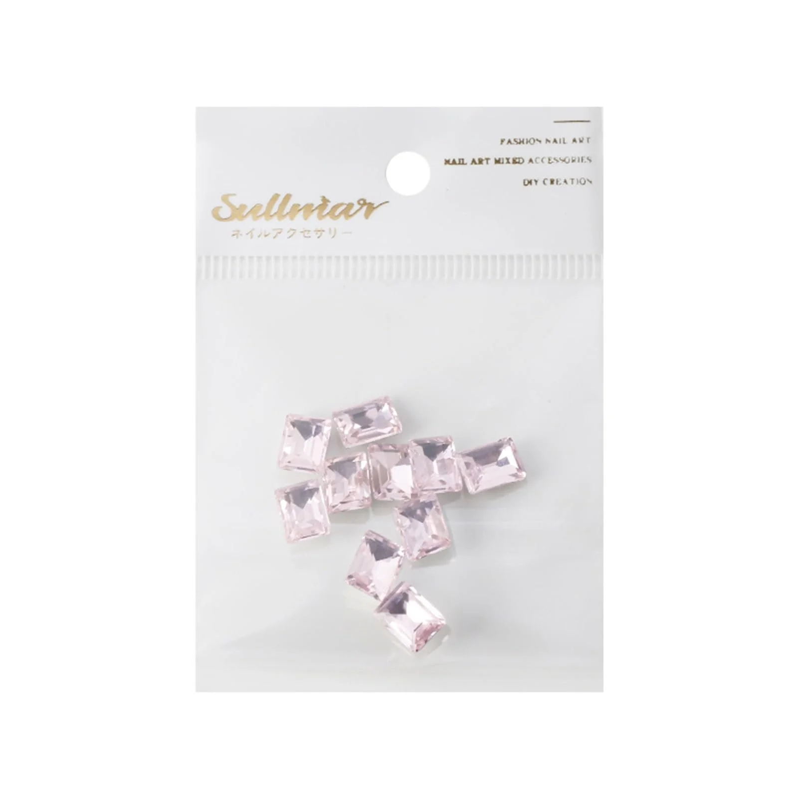 Кристаллы для ногтей 3D Nail Art Стразы заостренные кристаллы для декорирования ногтей макияжа одежды обуви 10 шт, фото №7