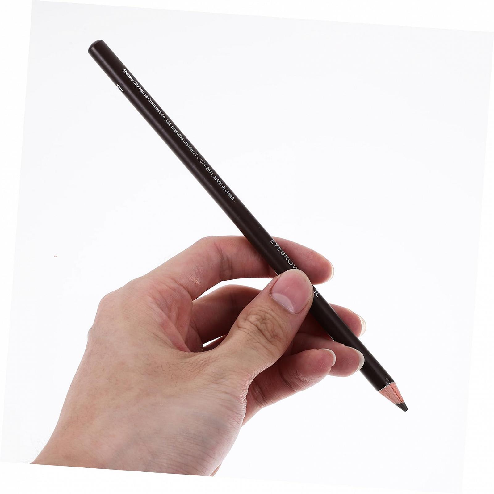 Набір олівців MERRYHAPY 3 Списки Огранованих Олівців для Бровей Консилер N/A Косметичні інструменти Чорний, фото №4