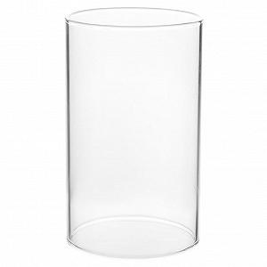 Подсвечник IMIKEYA Hurricane Candle Holder Sleeve из прозрачного стекла цилиндрический 6 x 10 см - Фото 1