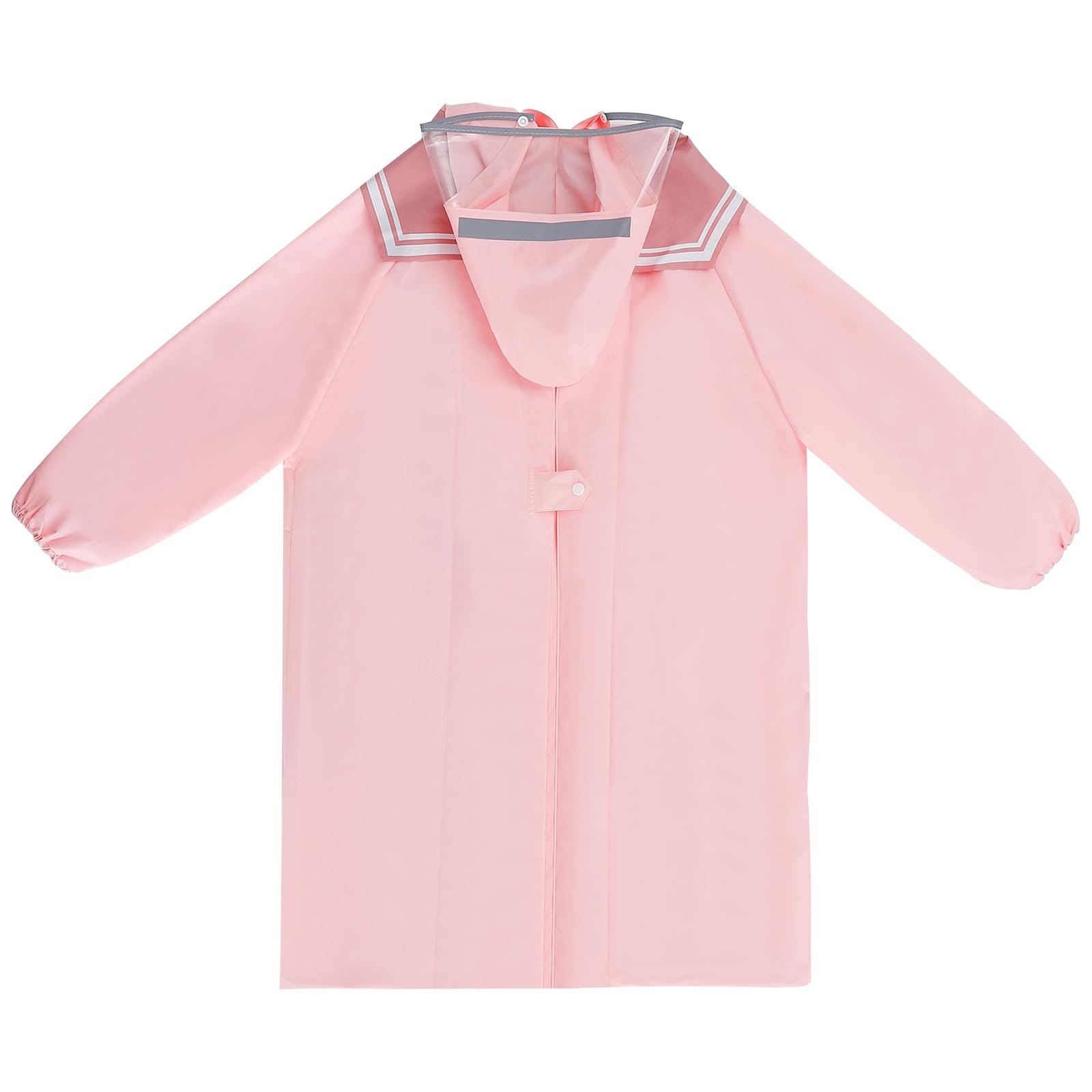 Детский дождевой плащ-пончо KAKU NANU с рукавами 2-10 лет, детский дождевик с местом для школьной сумки, легкая дождевая куртка с капюшоном и карманами, подарки для мальчиков и девочек, фото №7 Детский дождевой плащ-пончо KAKU NANU с рукавами 2-10 лет, детский дождевик с местом для школьной сумки, легкая дождевая куртка с капюшоном и карманами, подарки для мальчиков и девочек, фото №7