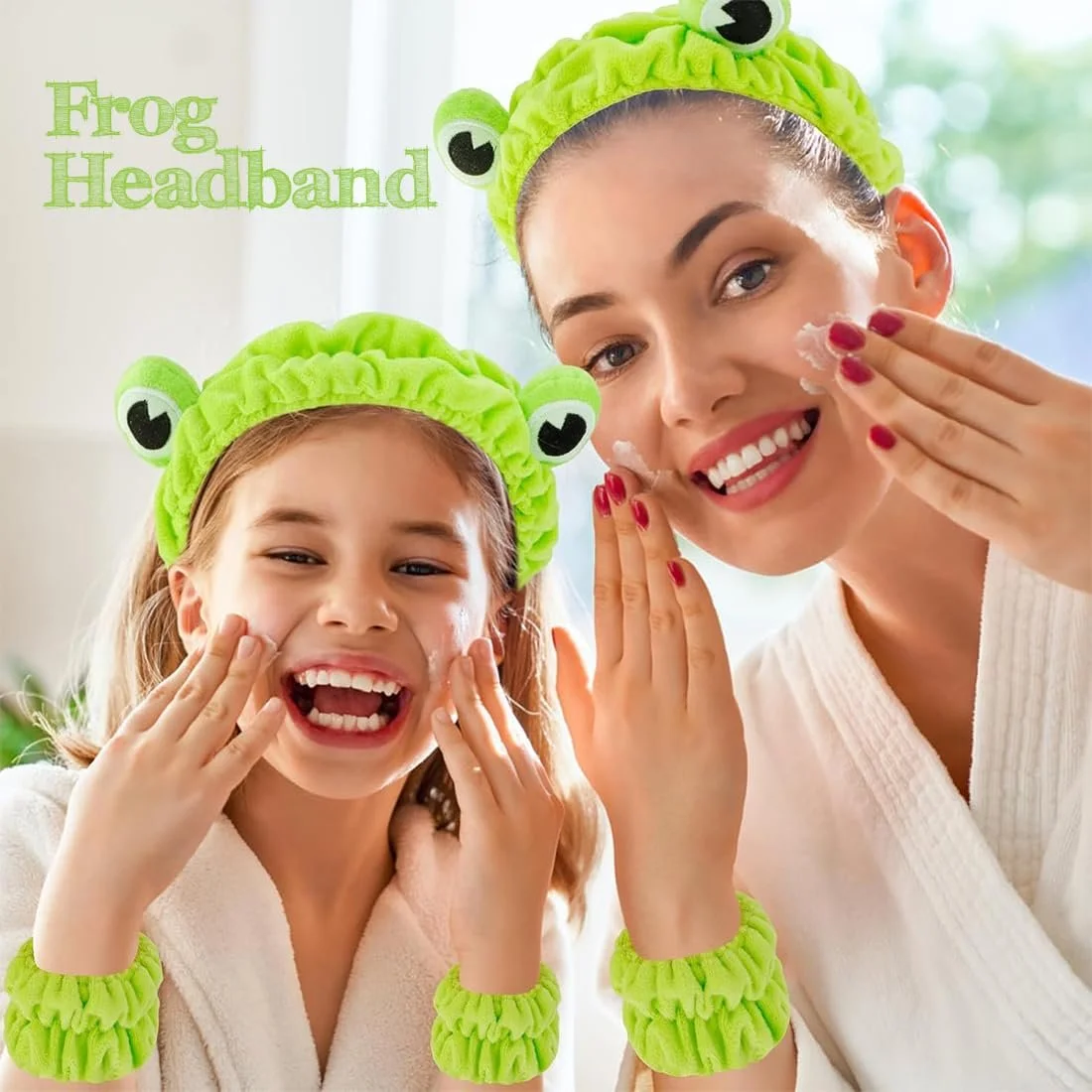 Пов'язка для волосся Еластична для миття обличчя та зап'ястя, фото №4