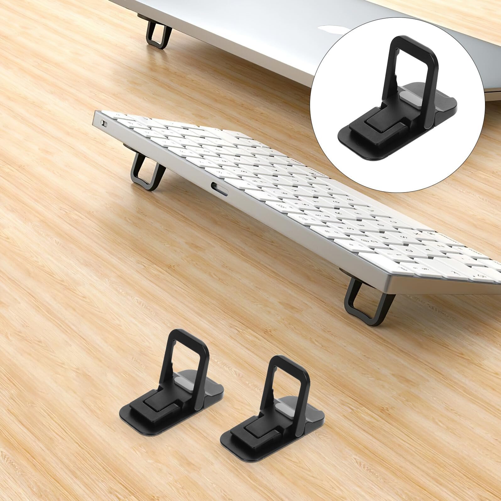 Подставка для ноутбука BESPORTBLE Эргономичная складная Черный, фото №3