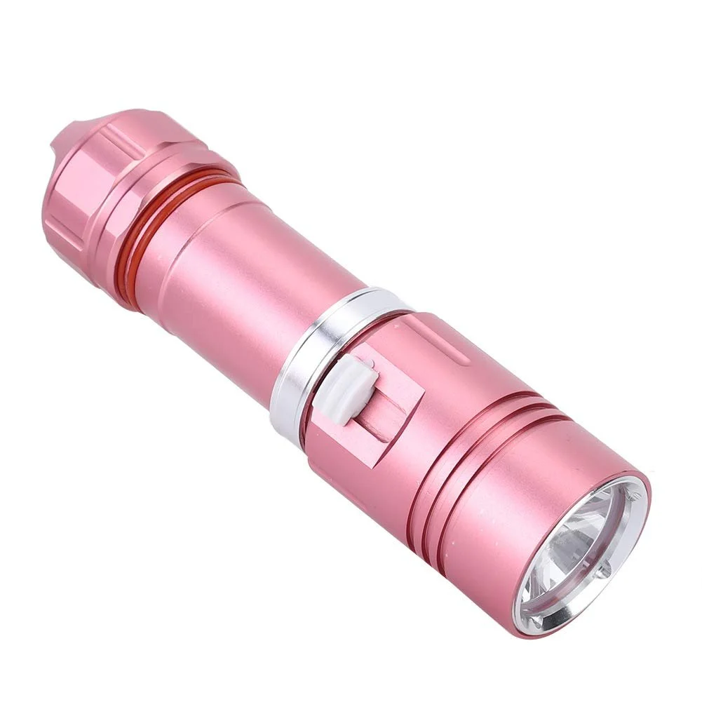 Ліхтар L2 LED 10000 Lm, плавне затемнення, дуже яскравий промінь, алюмінієвий корпус, для кемпінгу (#1), фото №2