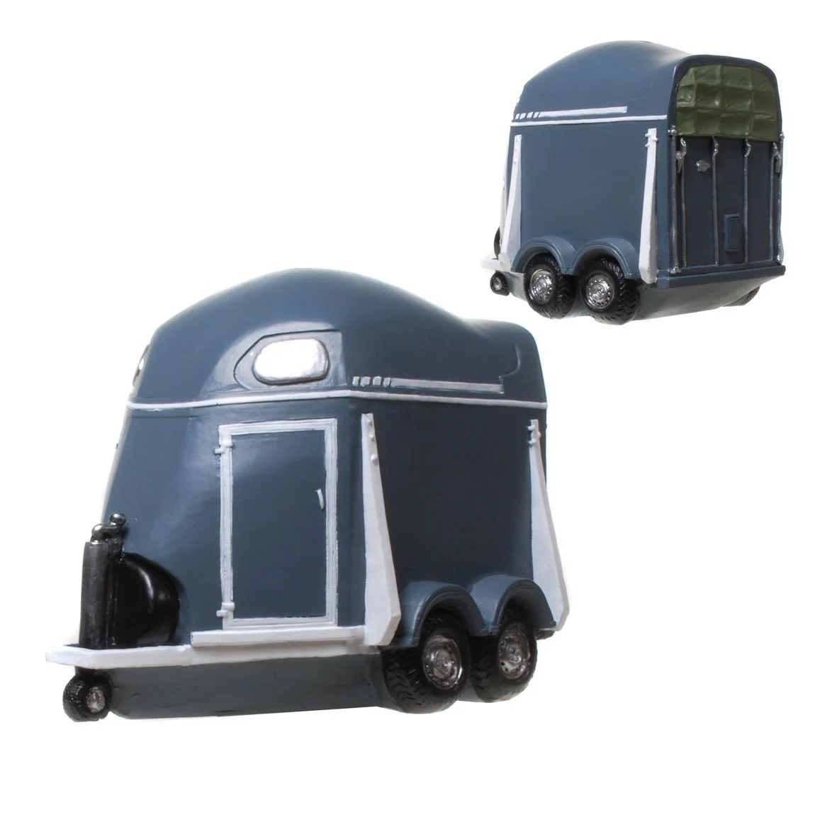 Скарбничка Large Horse Pendant with Lock Dark Grey, фото №1