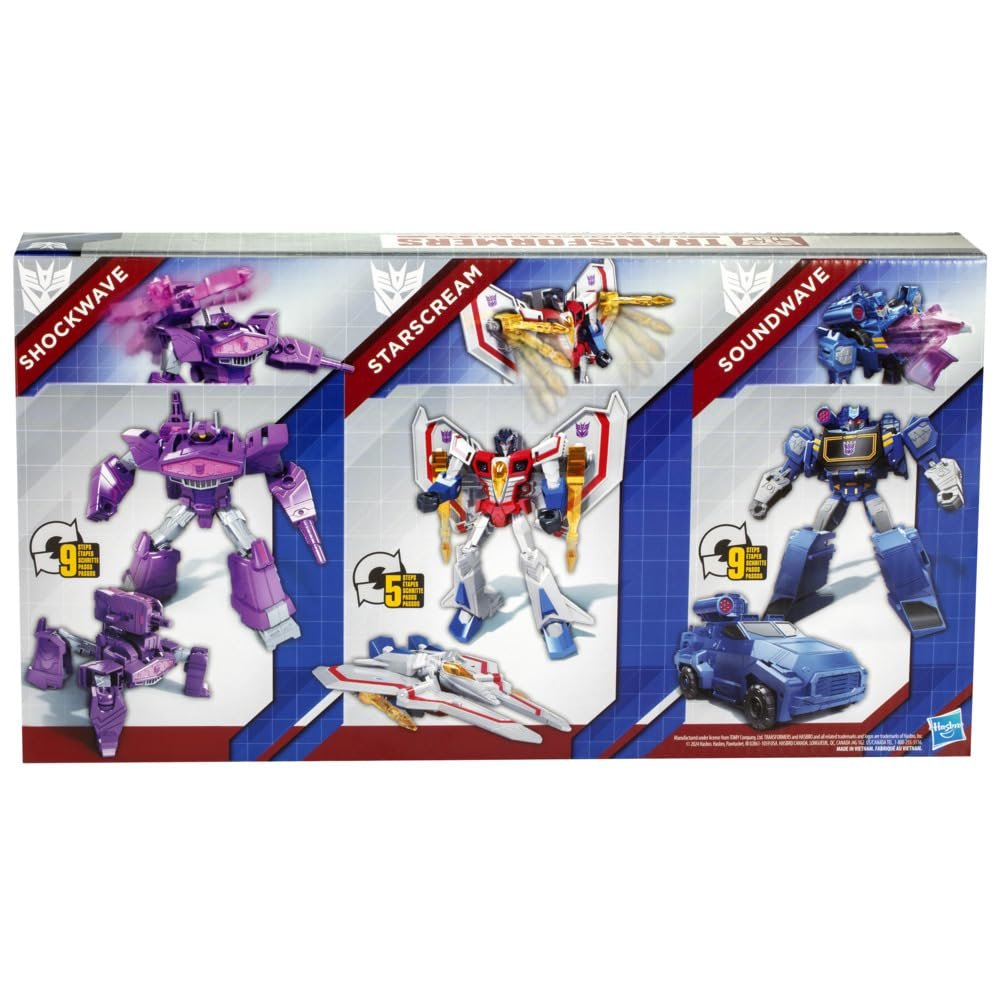 Фігурки Transformers Decepticon Commander, 3 шт., фото №4