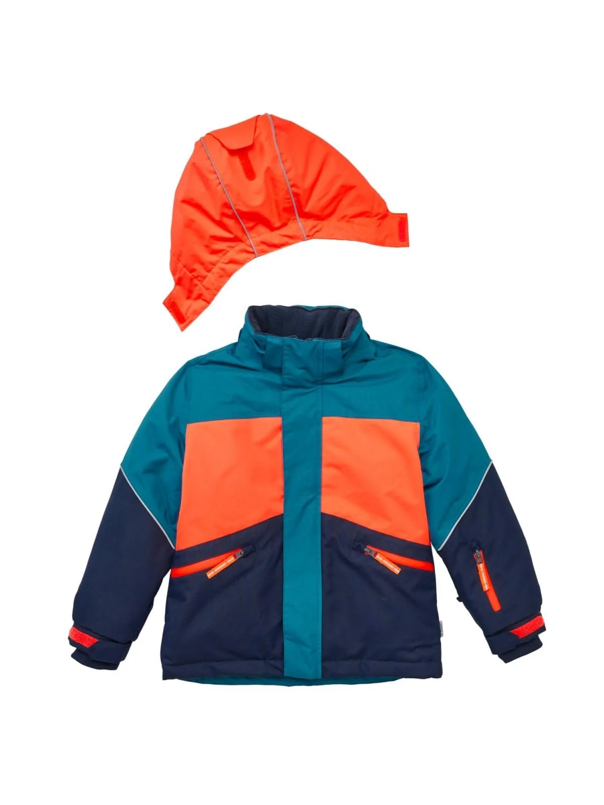 Детская прочная куртка JAKO-O с подкладкой оранжевая., фото №3