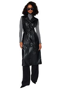 Жилет TRENDYOL Прямий Класичний Hijab synthetic.ua - Фото 1