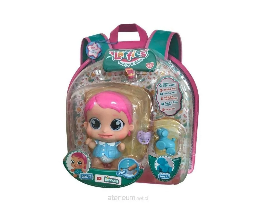 Интерактивная кукла IMC TOYS Laffies Greta с более чем 100 реакциями, фото №1 Интерактивная кукла IMC TOYS Laffies Greta с более чем 100 реакциями, фото №1