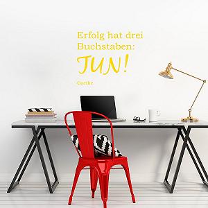 Наклейка на стіну Wandkings Erfolg hat drei Buchstaben 75 x 60 см ціна на synthetic.ua - Фото 1 Наклейка на стіну Wandkings Erfolg hat drei Buchstaben 75 x 60 см synthetic.ua - Фото 1