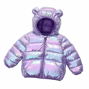 Зимова куртка для дівчат-підлітків, дитяча куртка - Фото 1
