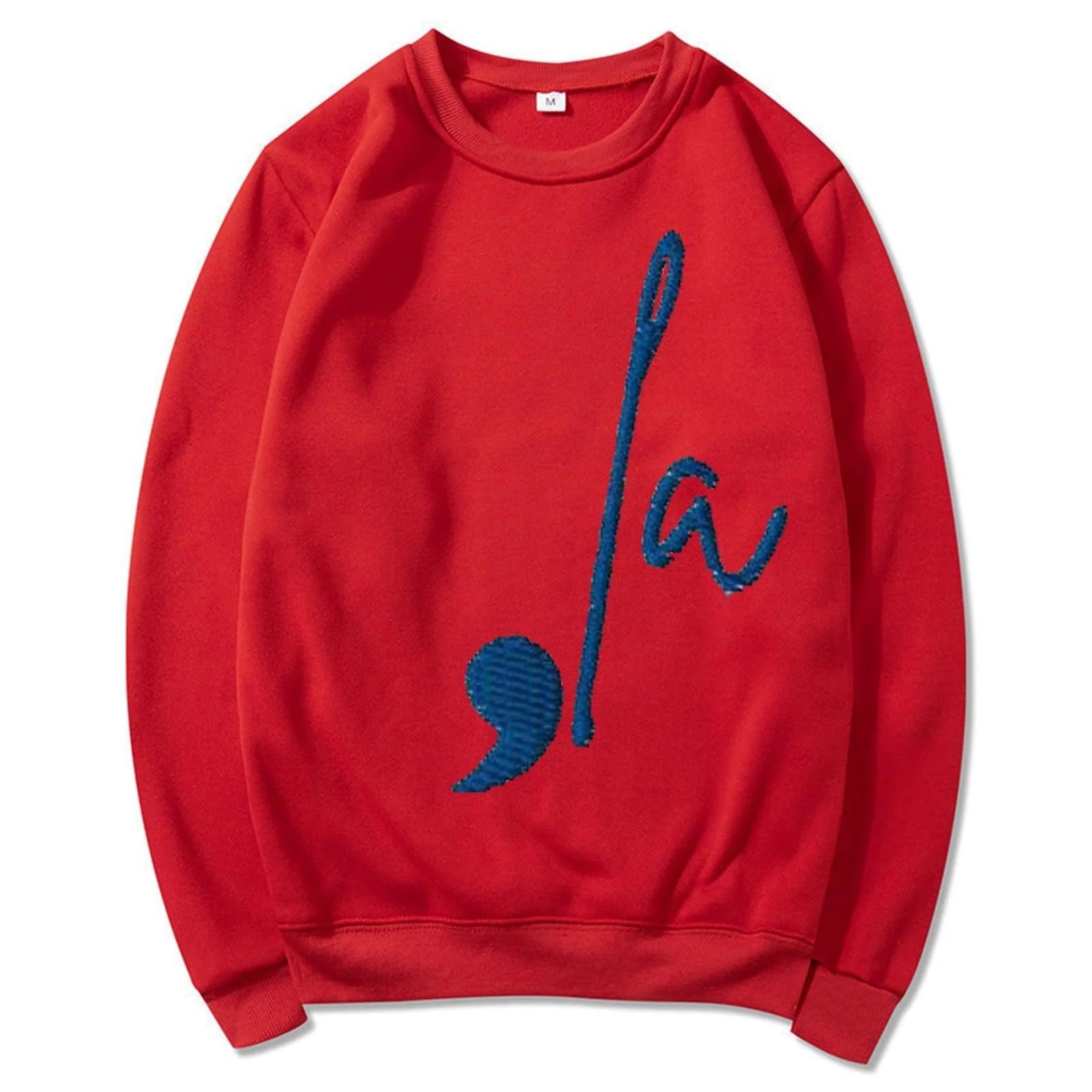 Женская Толстовка Generisch Элегантный Колледж с Монограммой Y2K Мягкая Толстовка с V-образным Вырезом для Хэллоуина, фото №1