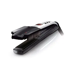 Выпрямитель для волос Valera Swiss'X Super Brush & Shine Professional ионизация Digital Black - Фото 1
