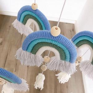 Мобіль Hengjierun Boho Дитяча Кімната З Піастрами Відстрочка Райдужний Нейтральний synthetic.ua - Фото 1