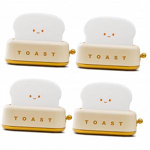 Нічник Housoutil 4 Stück Toaster LED Диммований з акумулятором - Фото 1