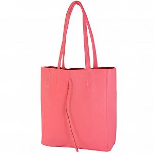 Сумка-тоут modamoda de T253 из итальянской кожи с внутренним карманом synthetic.ua - Фото 1