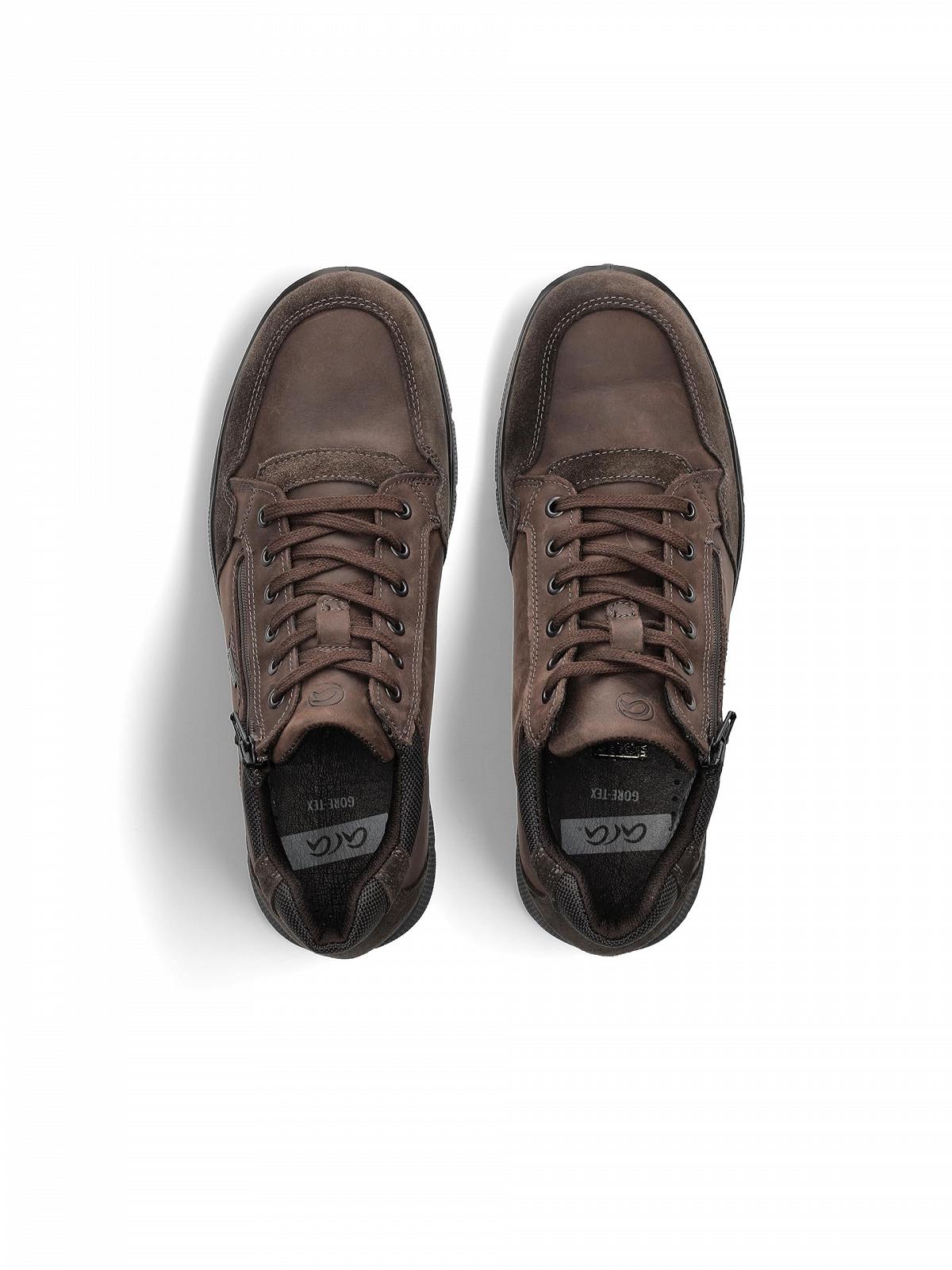 Туфли ARA Benjo-Goretex мужские на шнуровке, кожаные, для отдыха, элегантные, однотонные, фото №6