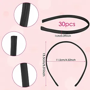 Набір обручів 30 шт, атлас, 1 см synthetic.ua - Фото 1