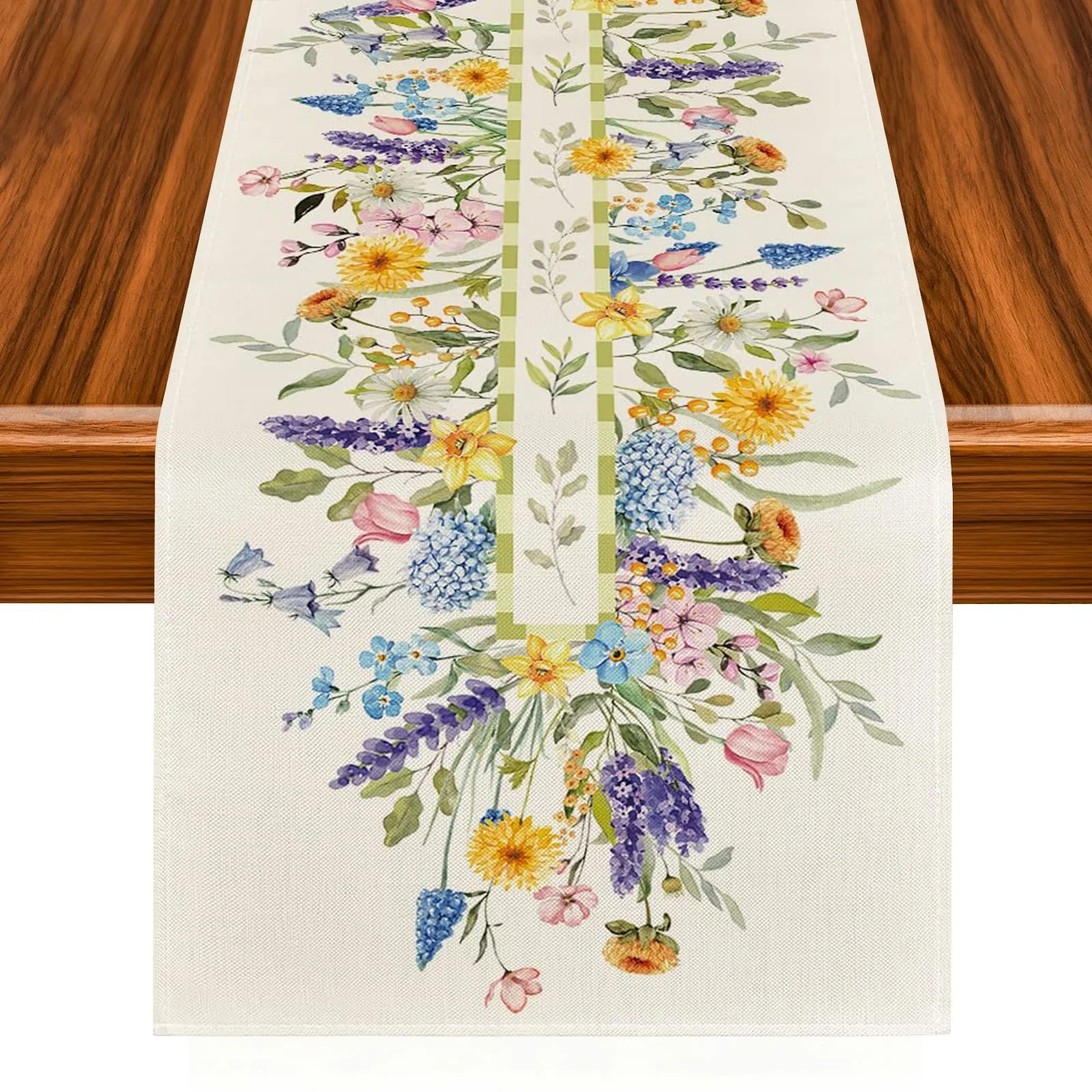 Ранер для столу Flower Energetic Spring 33 x 183 см Льон B, фото №1 Ранер для столу Flower Energetic Spring 33 x 183 см Льон B, фото №1