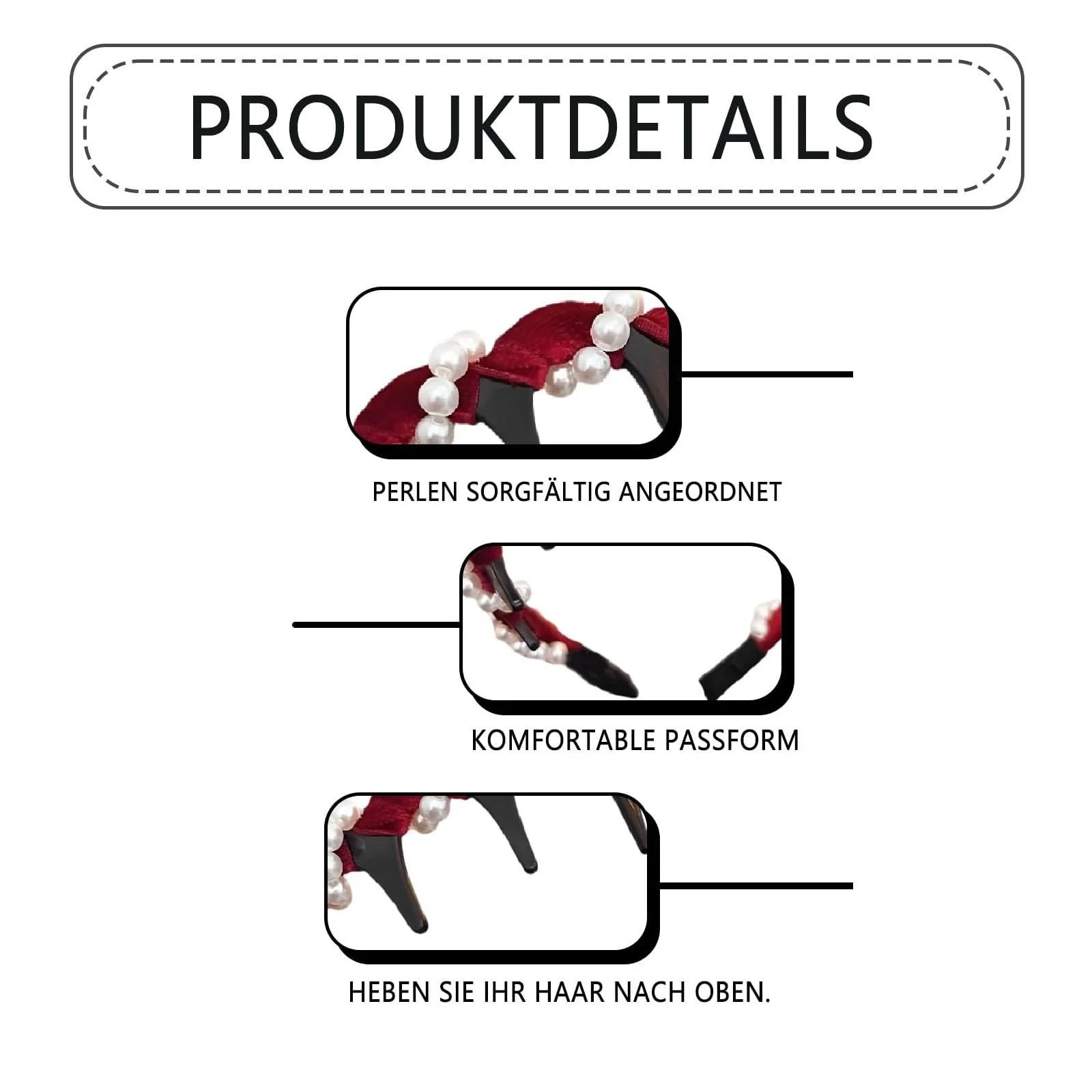 Набір жіночих обручів для волосся, фото №3 Набір жіночих обручів для волосся, фото №3