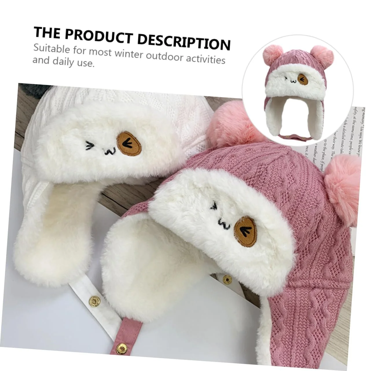 Шапка детская Healvian зимняя, фото №4