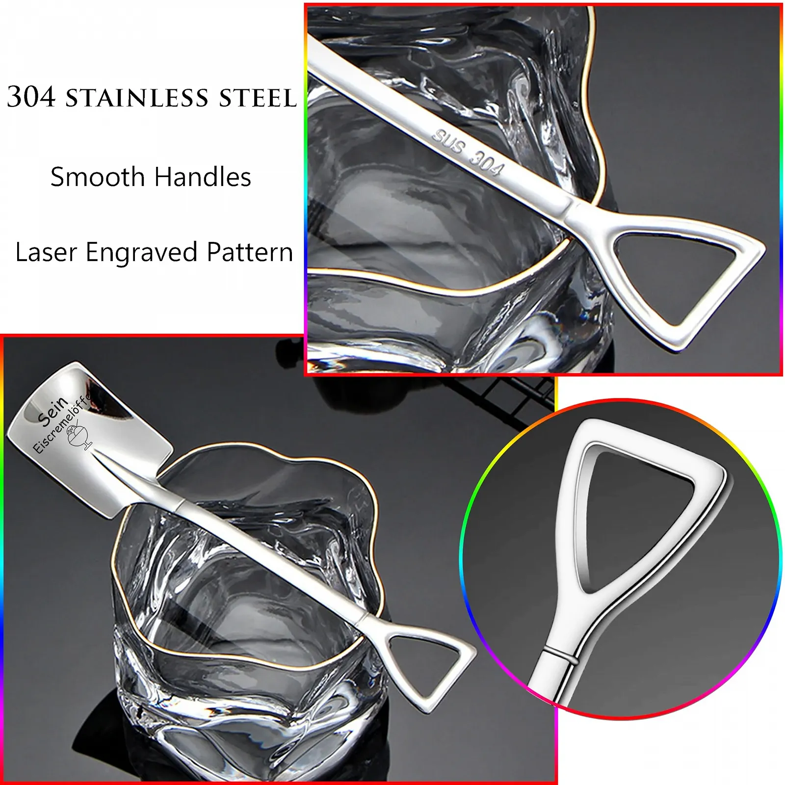 Ложка PBIEHSR Для нього та для неї, 2 шт., фото №4