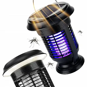 Электрический уничтожитель насекомых Rapizz Solar & Plug IPX4 1500 V Black - Фото 1
