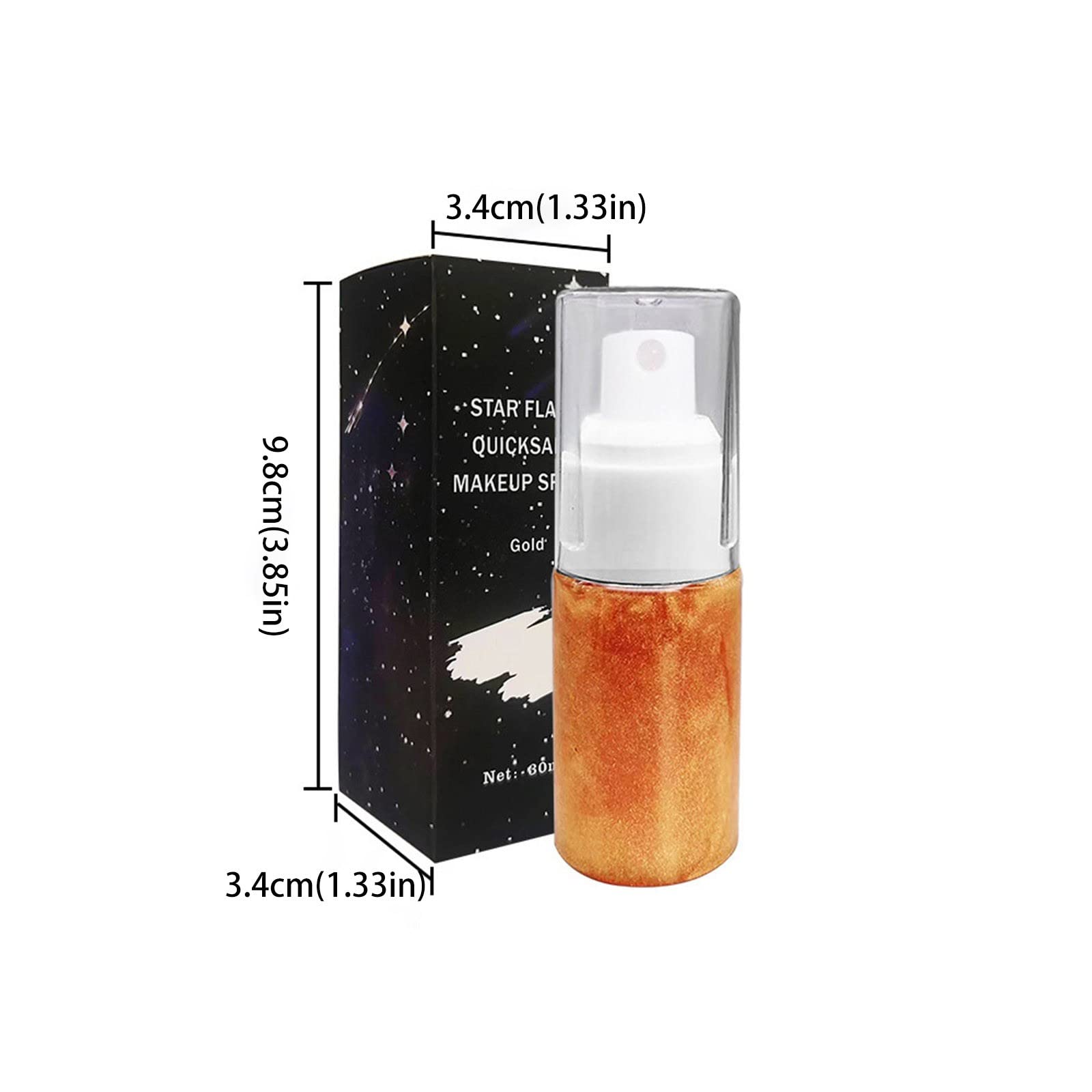 Хайлайтер Make Up Liquid Highlighter Body 30 мл, фото №7