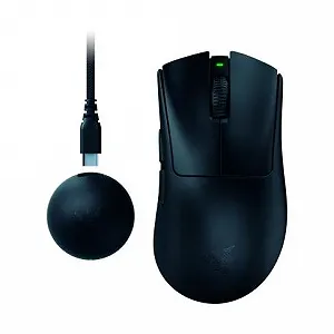 Мышка Razer DeathAdder V4 Pro Wireless/USB Black (RZ01-05330100-R3G1) - Фото 1