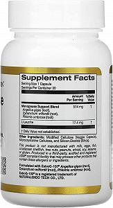 Поддержка при менопаузе California Gold Nutrition Menopause Support 30 Veggie Capsules synthetic.ua - Фото 1